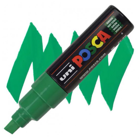 ΜΑΡΚΑΔΟΡΟΣ POSCA PC-8K ΠΡΑΣΙΝΟΣ ΜΑΡΚΑΔΟΡΟΣ POSCA PC-8K ΠΡΑΣΙΝΟΣ